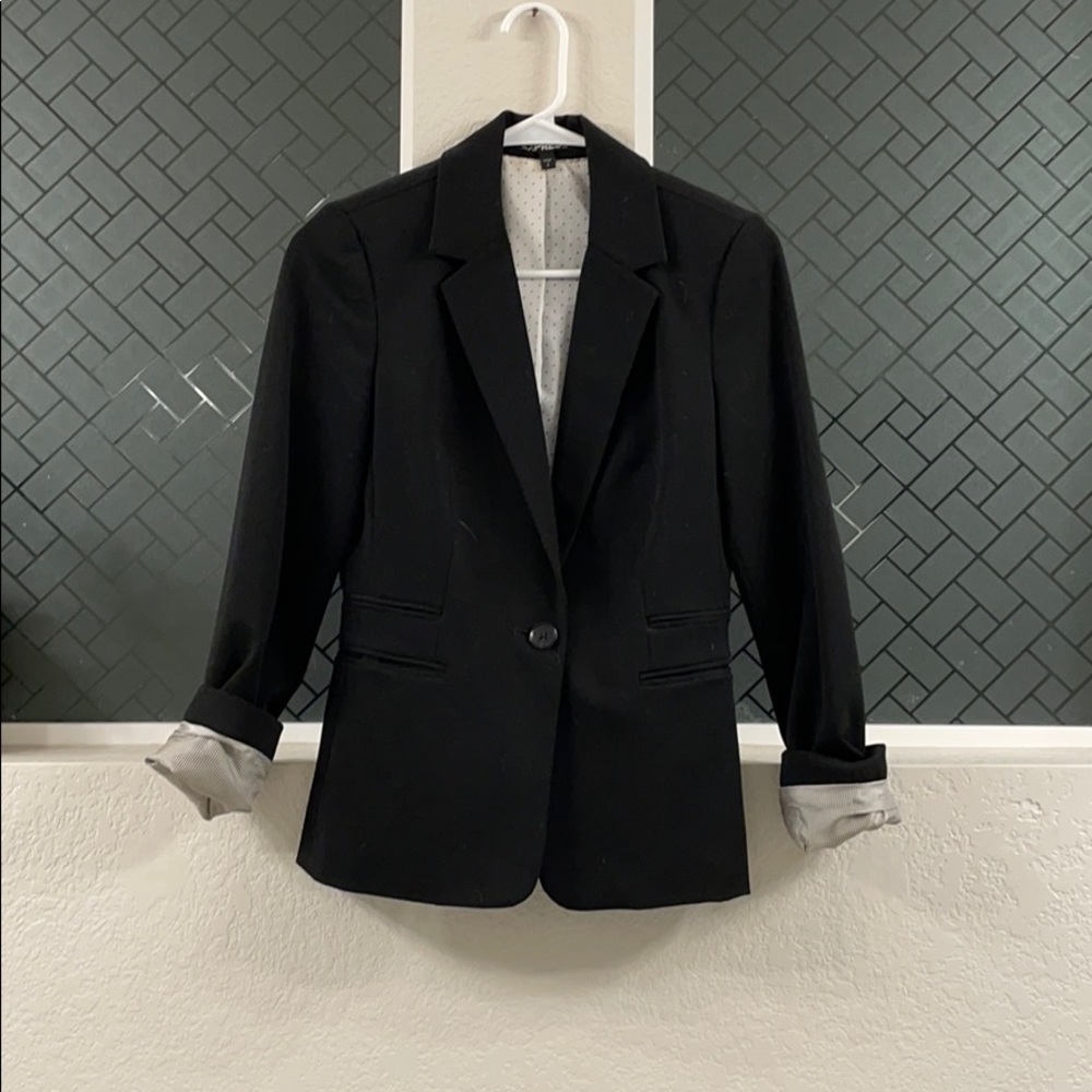Black Express blazer
